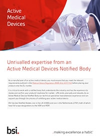 Active Medical Device brochure