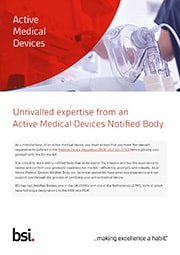Active Medical Device brochure