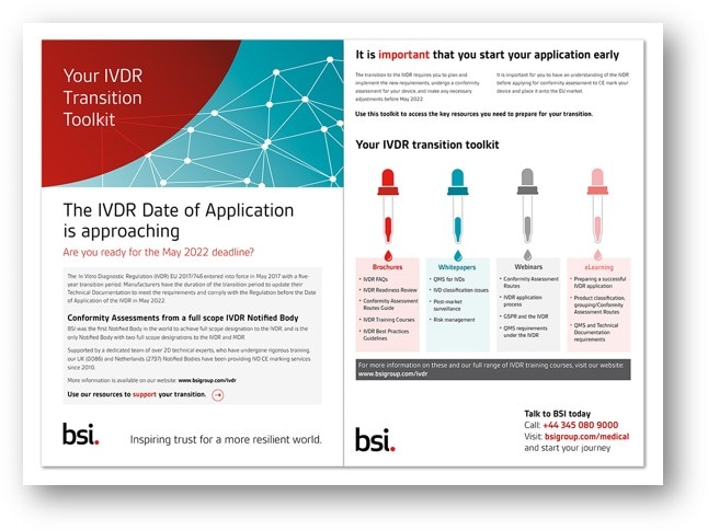 IVDR transition toolkit
