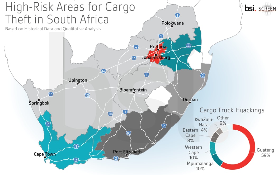 high risk Cargo risk South Africa