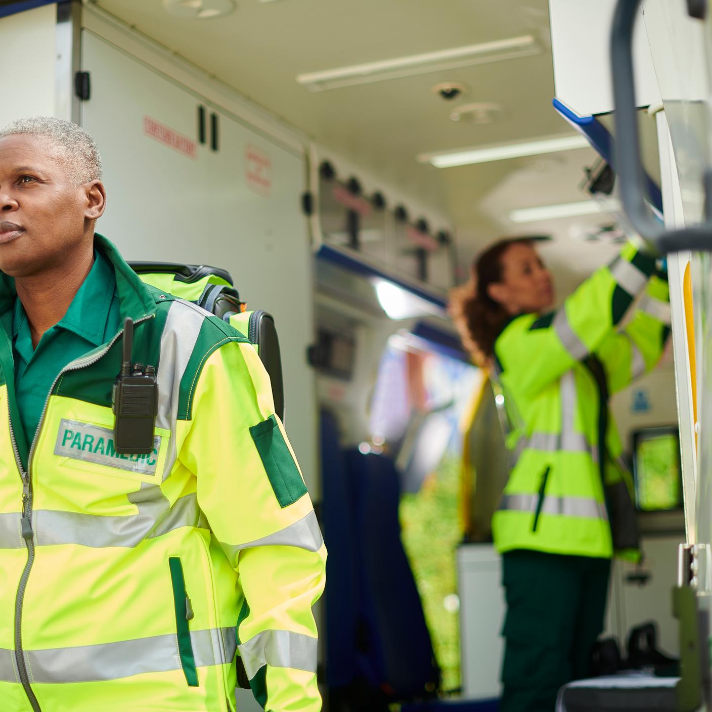 ambulance workers