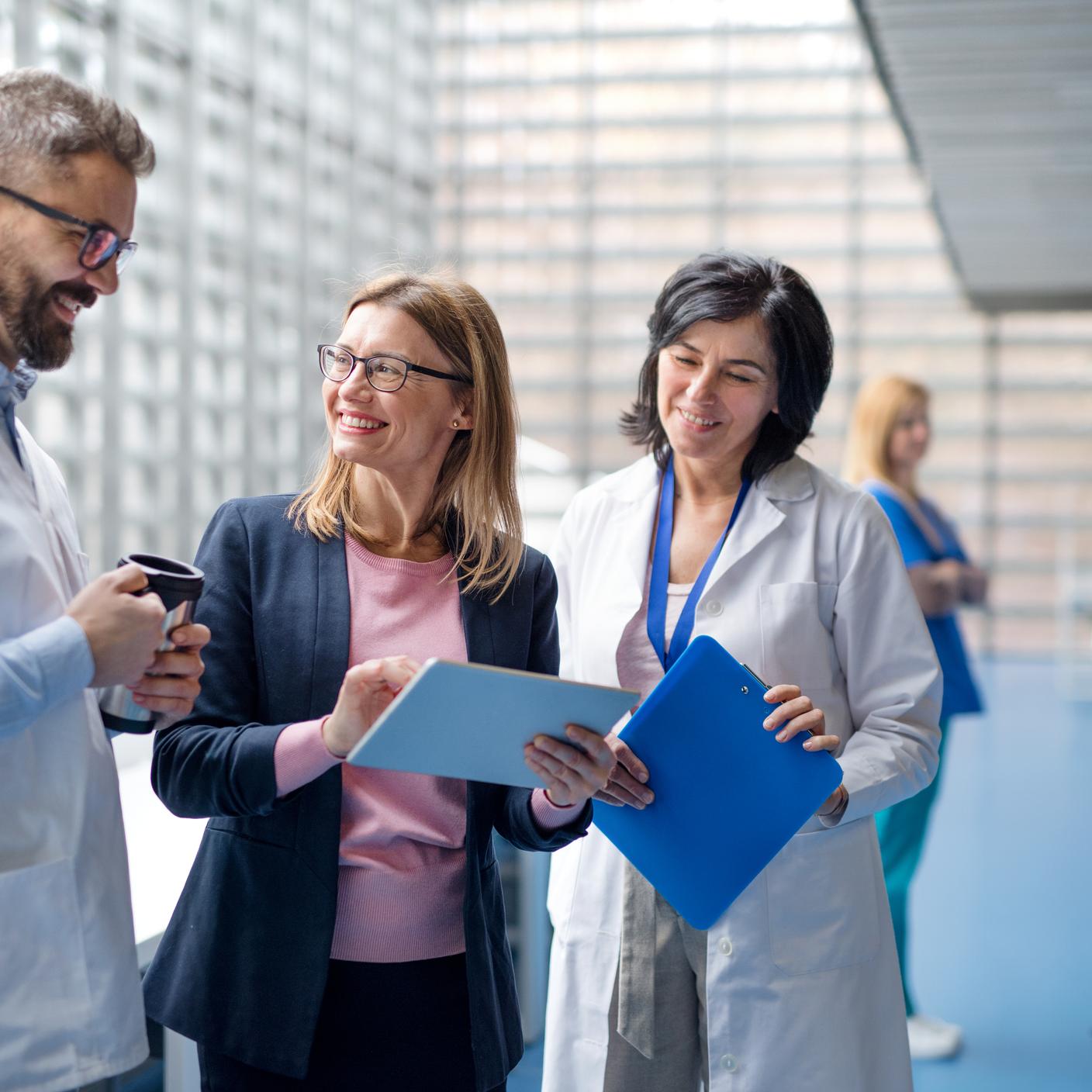 medical team discussing