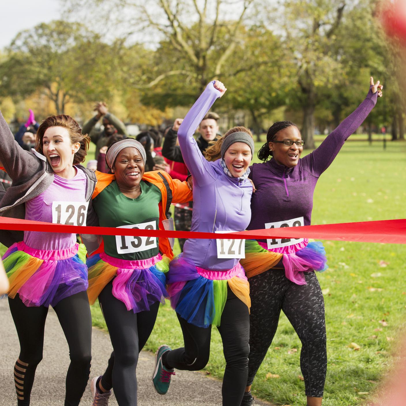 people running in race