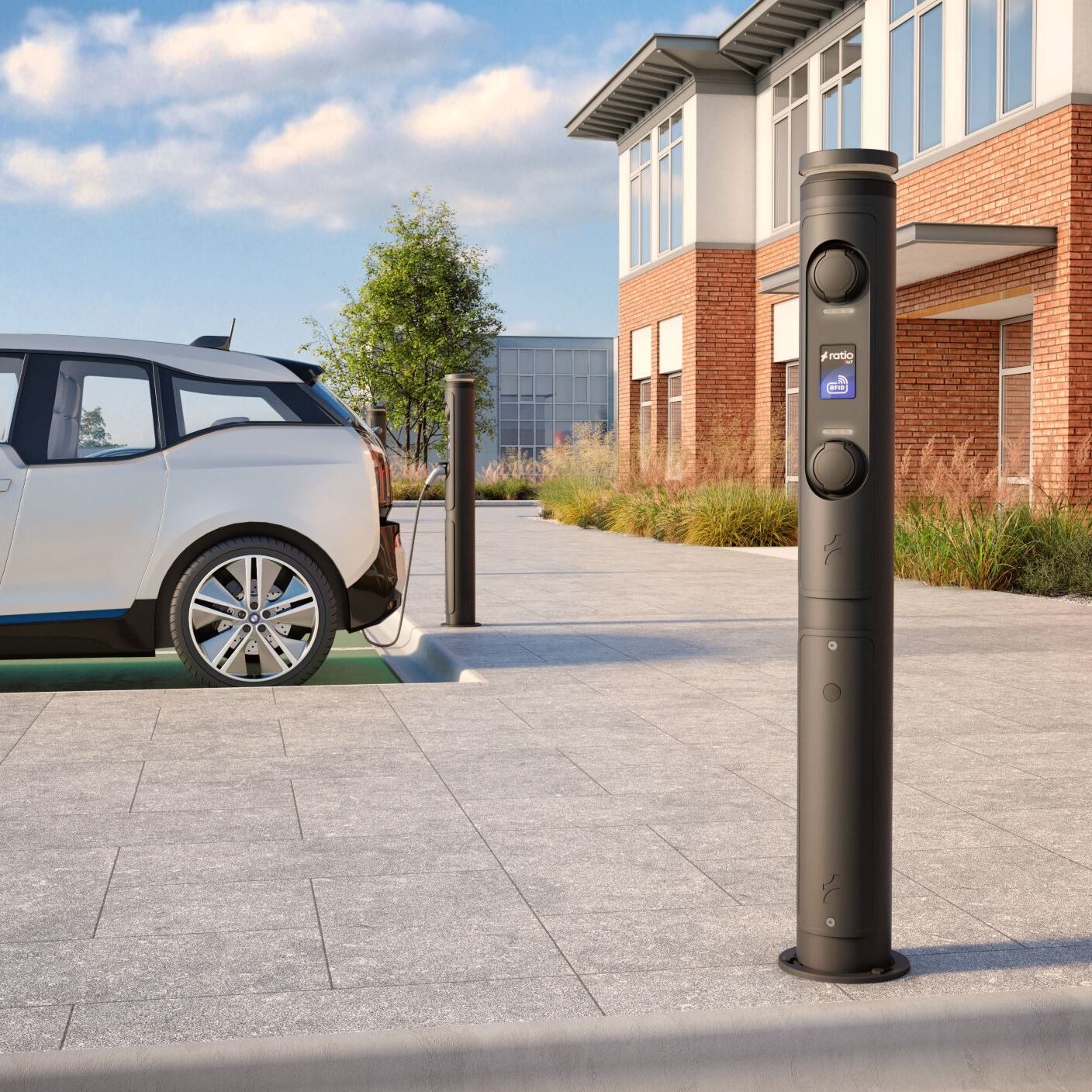 Ratio EV Ladegerät – im Besitz des Kunden und bereitgestellt