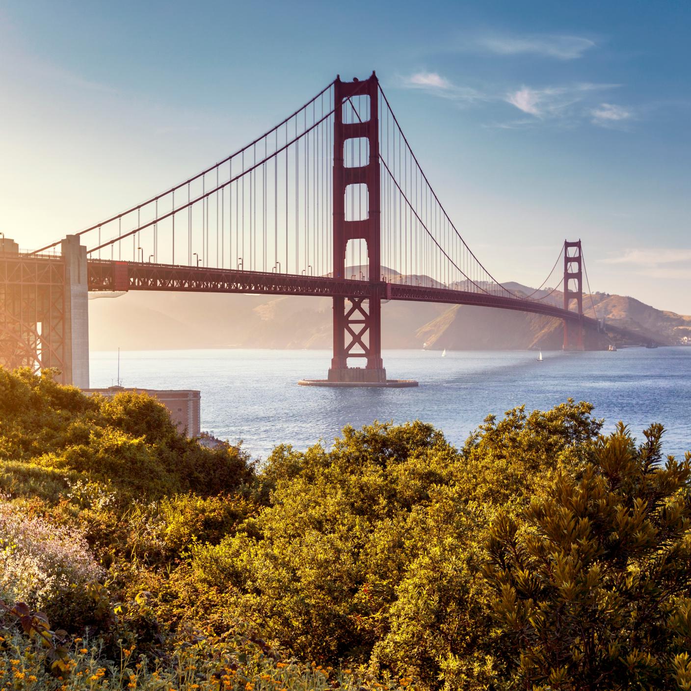 Golden Gate Bridge, San Francisco, USA.