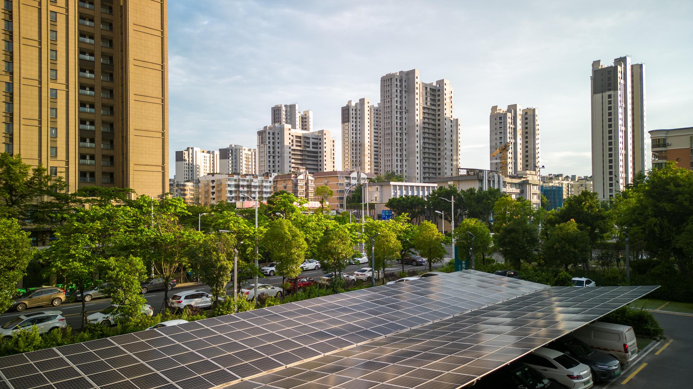 Sustainability in government - parking-lot